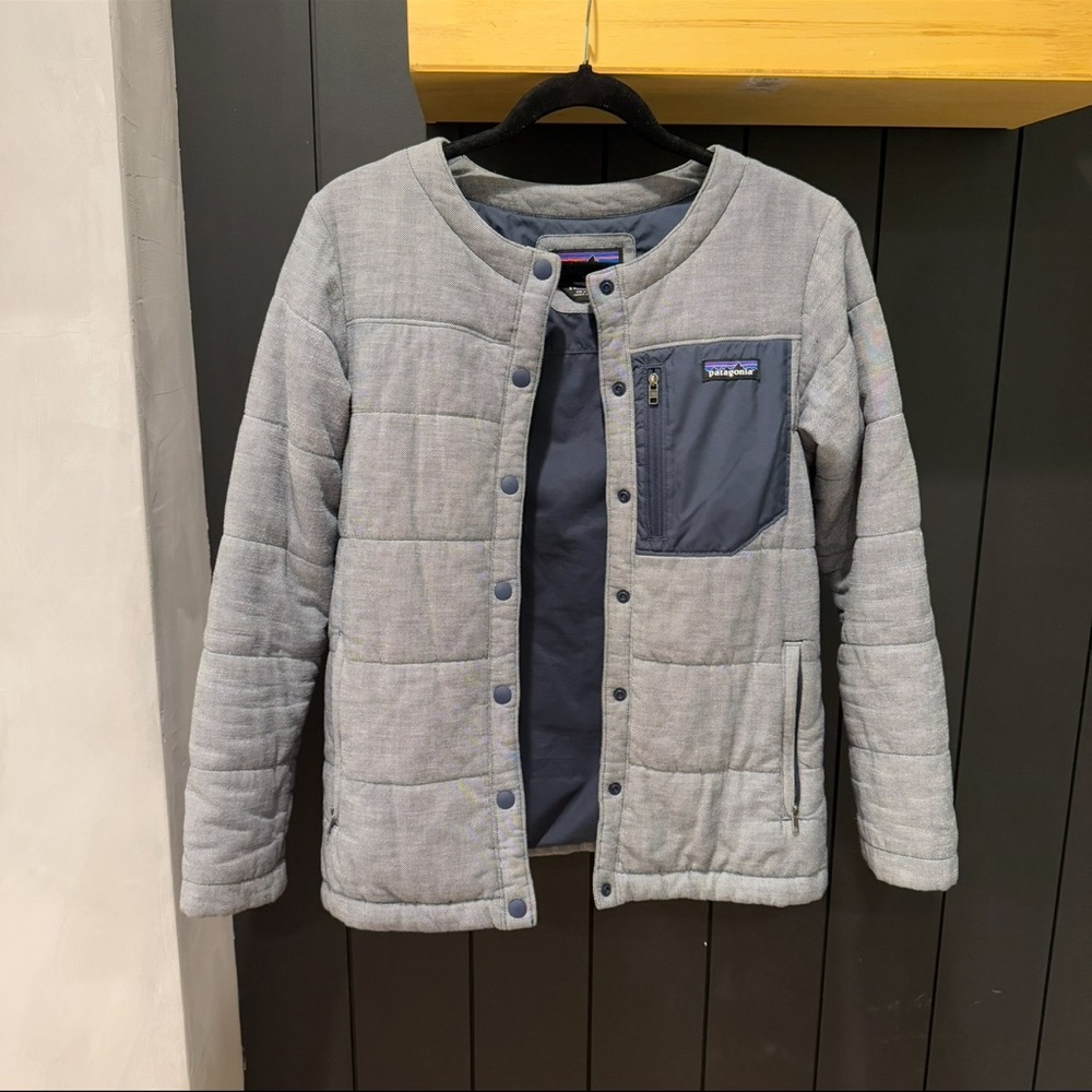 Patagonia Gray Quilted Jacket